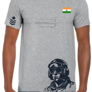 Grey Round Neck T-shirt